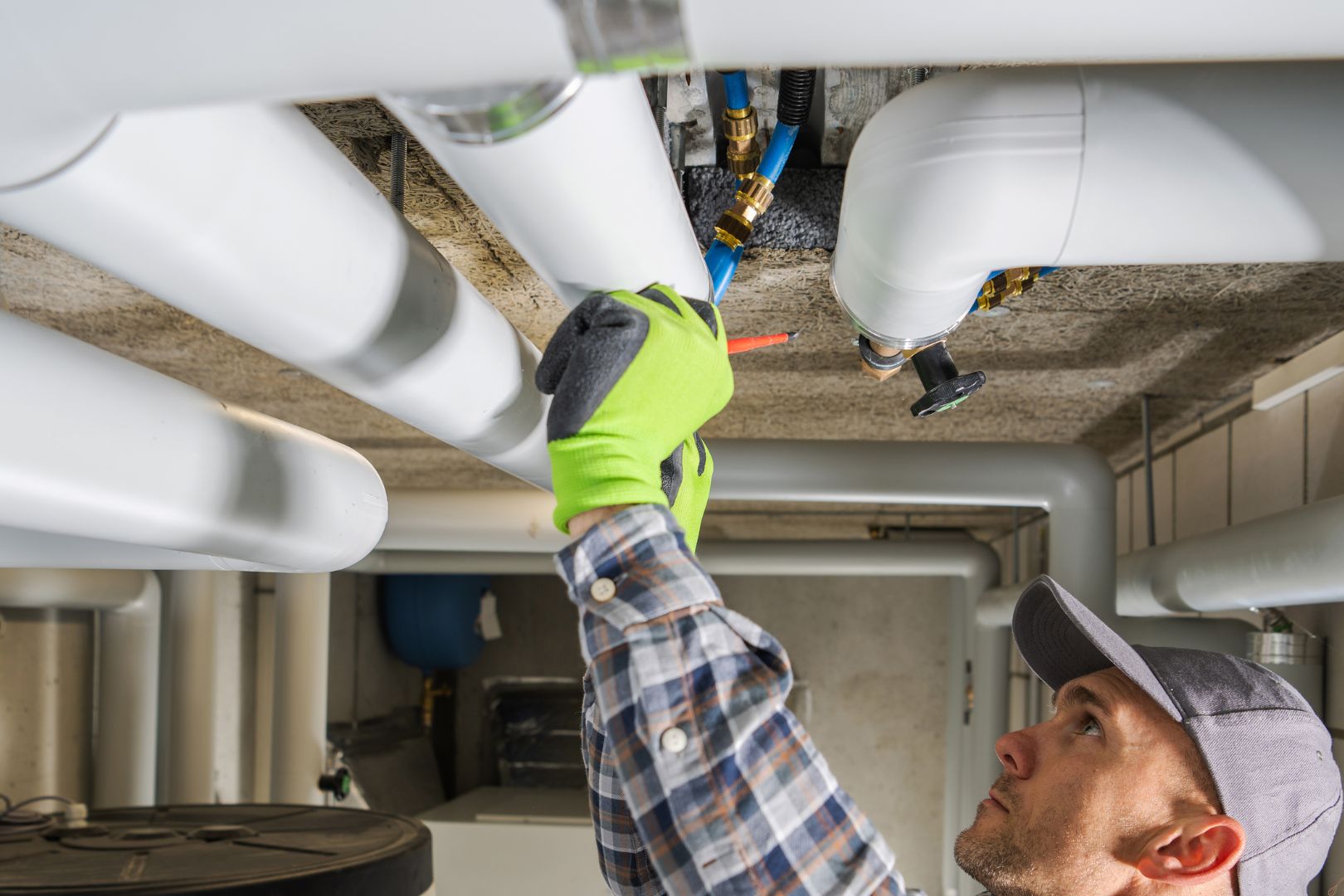 instalacao eletrica e hidraulica em lavanderia
